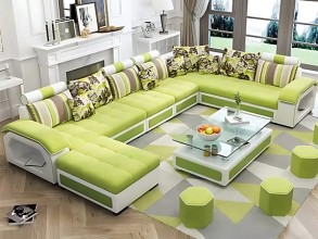 Maximizing Space and Comfort Explore the Functionality of U Shaped Sofa Set