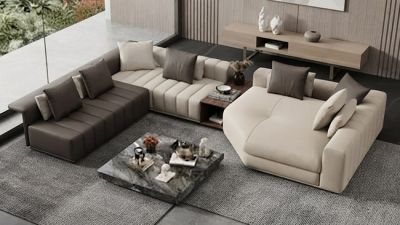 The Space-Saving Magic of a Custom L Shape Sofa Set