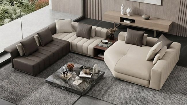 The Space-Saving Magic of a Custom L Shape Sofa Set