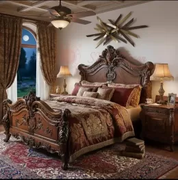 Carved Bed in Mizoram