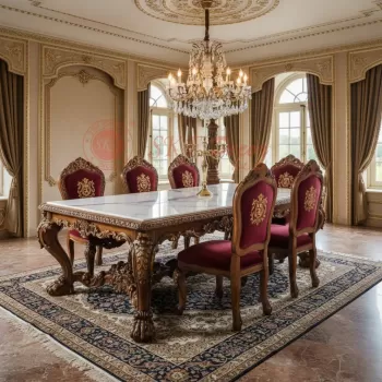 Carved Dining Table in Katihar