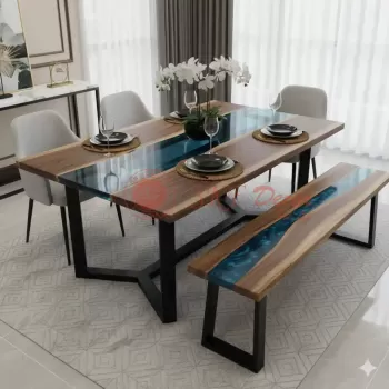 Epoxy Dining Table in Katihar