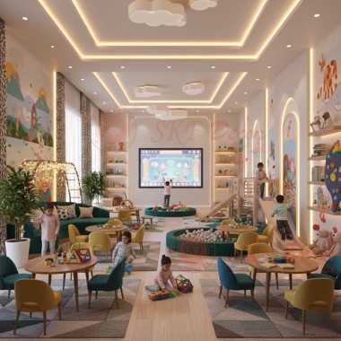 Play School Interior Designing in Assam