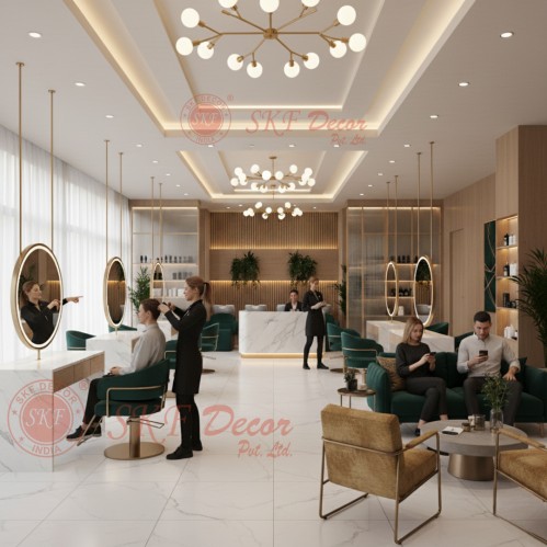 Best Salon Interior Designing in Kanpur
