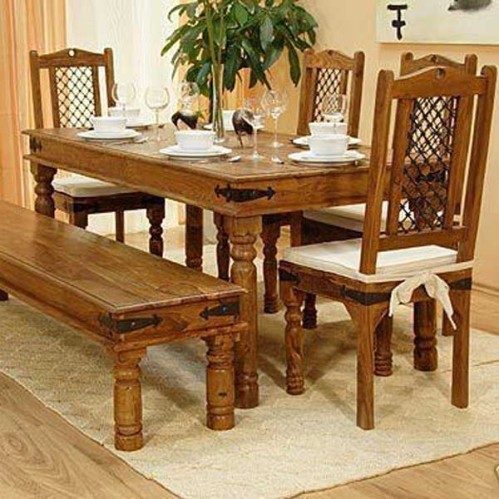 Solid Wood Dining Set Manufacturers in Jharkhand