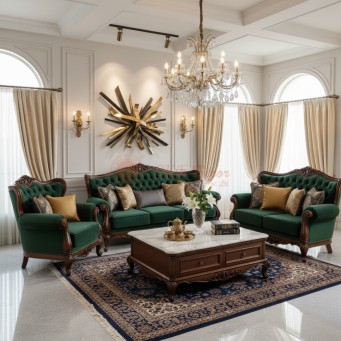 Wooden Sofa Set in Darjeeling