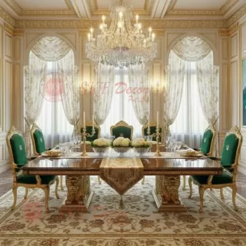 10 Seater Ultra Luxury Royal Dining Set Manufacturers, Suppliers in Delhi