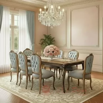 8 Seater Classic Wooden Dining Set  Manufacturers, Suppliers in Delhi