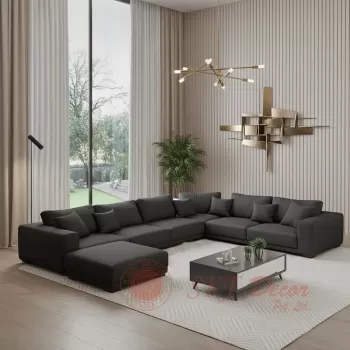 Black Style Leather Sofa Set Manufacturers, Suppliers in Delhi