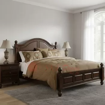 Carved Wooden Bed Manufacturers, Suppliers in Delhi