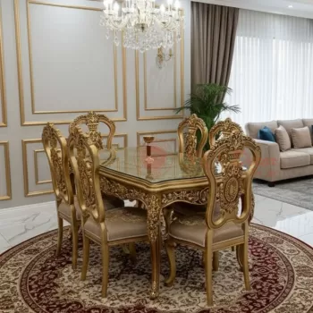 Carved wooden dining set 6 seater Manufacturers, Suppliers in Delhi