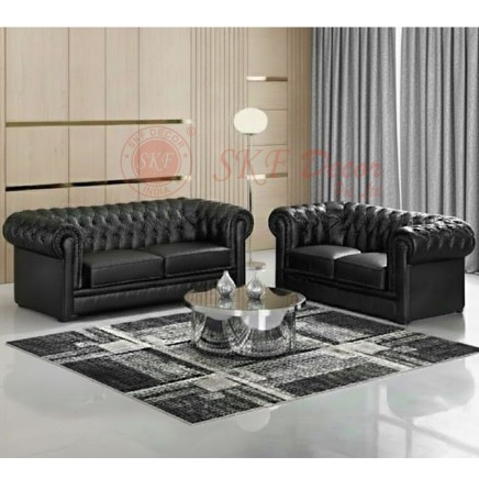 Chester Leather Sofa Set Manufacturers, Suppliers in Jalandhar
