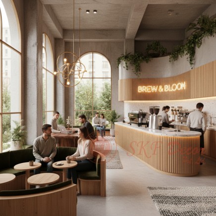 Coffee Shop Interior Design Manufacturers, Suppliers in Faridabad Sector 28