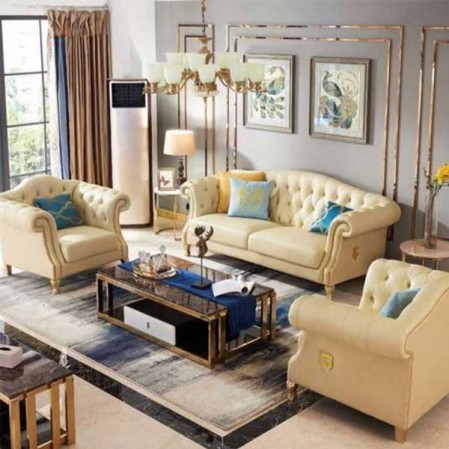 Designer Chester Sofa Set for Living Room in Delhi