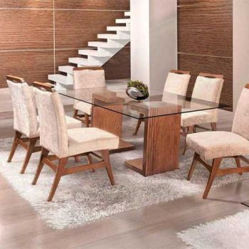 Designer Glass Top Dining Table Manufacturers, Suppliers in Delhi