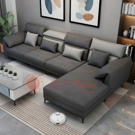 Grey L Sofa Set  Manufacturers, Suppliers in Madhya Pradesh