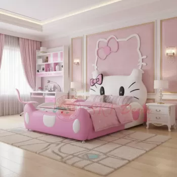 Hello Kitty Bed For Girls & Boys Manufacturers, Suppliers in Delhi