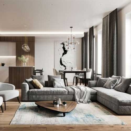 Interior Design Living Room Manufacturers, Suppliers in Delhi
