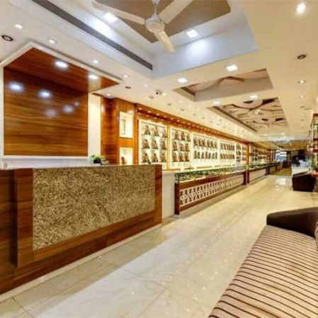 Jewelry Showroom Interior in Delhi