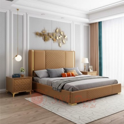 King Size Modern Double Bed Manufacturers, Suppliers in Jamalpur