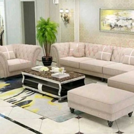 L Shape Modern Sofa Set Manufacturers, Suppliers in Ludhiana