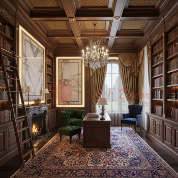 Library Room & Lounge Interior Design Manufacturers, Suppliers in Delhi