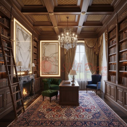 Library Room & Lounge Interior Design Manufacturers, Suppliers in Sambhal