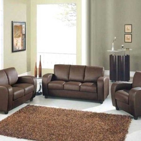 Light Brown Leather Sofa in Delhi