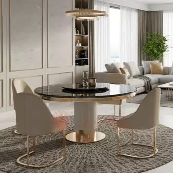 Luxury 4-Seater Marble Dining Set Manufacturers, Suppliers in Delhi
