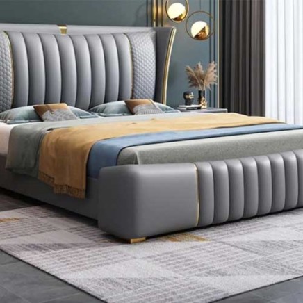 Luxury Bed with Upholstered Headboard Manufacturers, Suppliers in Panipat