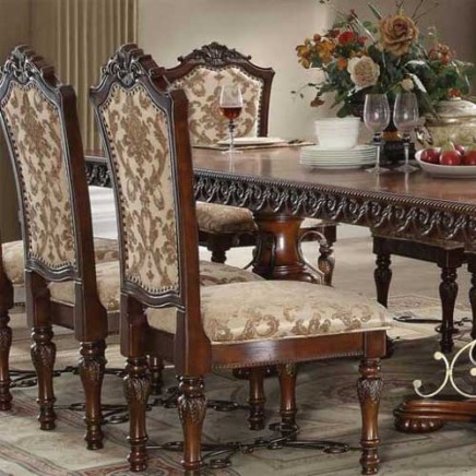 Luxury Cherry Dining Set 8 Seater Manufacturers, Suppliers in Goa