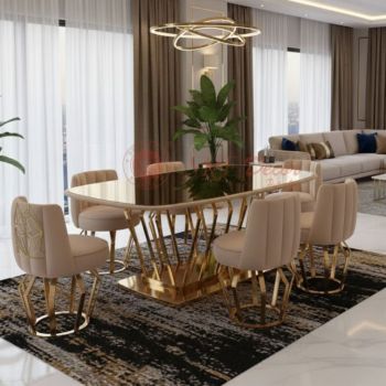 Luxury Contemporary Dining Table Set Manufacturers, Suppliers in Delhi