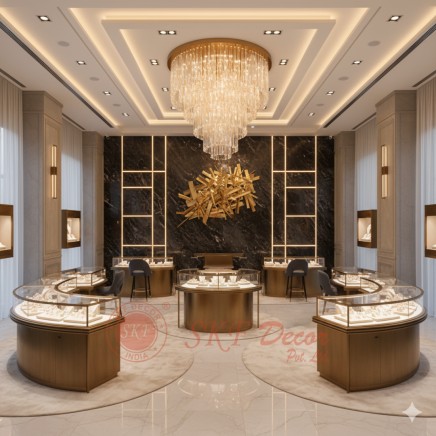 Luxury Jewellery Store Interior Manufacturers, Suppliers in Faridabad Sector 28