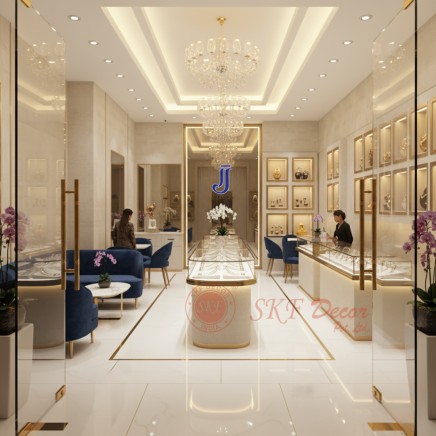 Luxury Jewelry Store Interior Design Manufacturers, Suppliers in Faridabad Sector 28