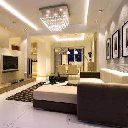 Luxury Living Room Interior Design Manufacturers, Suppliers in Dewas