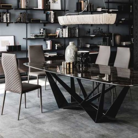 Luxury Metal Dinining Table in Delhi