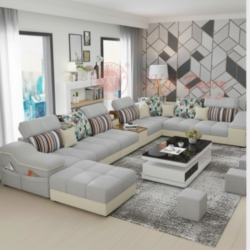 Luxury Modular Sofa Set (U & L Shape Convertible) Manufacturers, Suppliers in Delhi