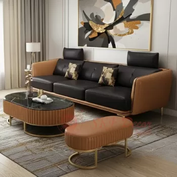 Luxury primium Leather Sofa set Manufacturers, Suppliers in Delhi