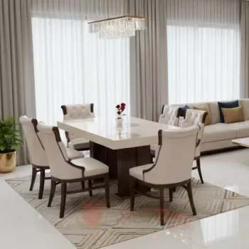 Marble Dining Table 6 Seater Manufacturers, Suppliers in Delhi