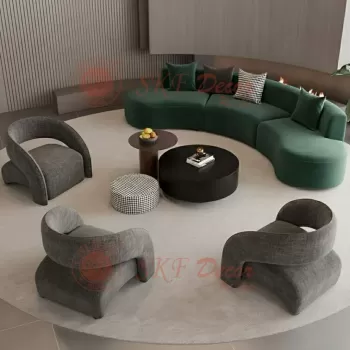 Modern C Shape Living Room Sofa Set Manufacturers, Suppliers in Delhi