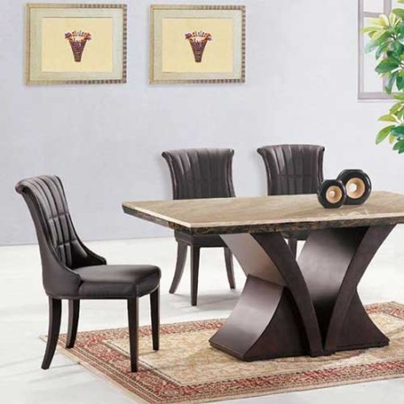 Modern Classic Marble Dining Table in Delhi