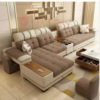 Modern Luxury L Shape Sofa Set Manufacturers, Suppliers in Delhi