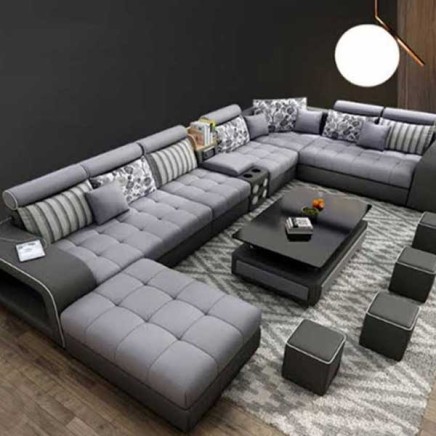 Modern U Shape Sofa Set Manufacturers, Suppliers in Dewas