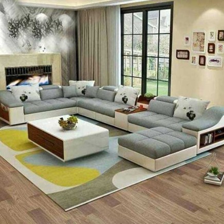 Modern U Shaped Sofa Set 9 Seater Manufacturers, Suppliers in Karnataka
