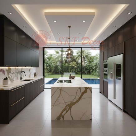 Modular Kitchen Brown  Manufacturers, Suppliers in Greater Kailash