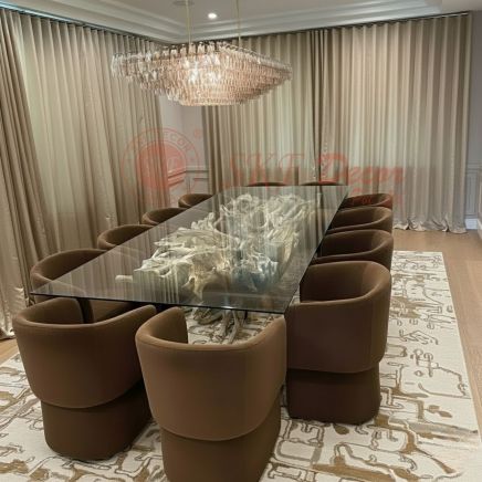 Natural Tree-Root Dining Table Top Glass Manufacturers, Suppliers in Karaikudi