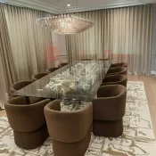 Natural Tree-Root Dining Table Top Glass Manufacturers, Suppliers in Delhi