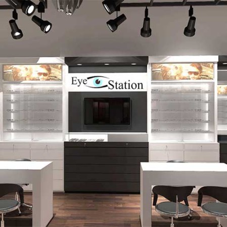 Optical Showroom Interior Design in Delhi