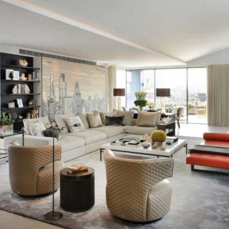 Penthouse Interior in Delhi