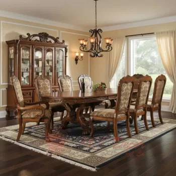 Royal Classic Wooden Dining Table Set Manufacturers, Suppliers in Delhi